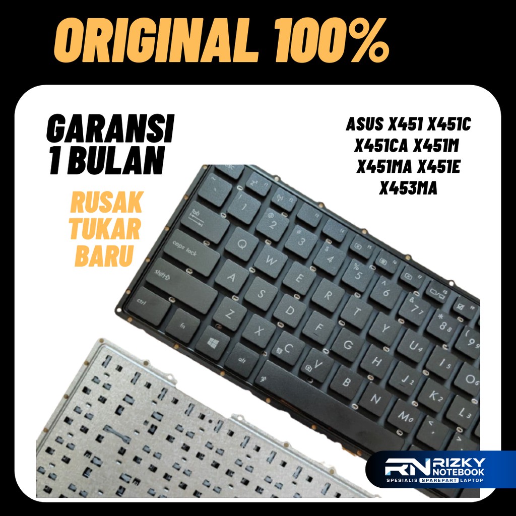 Keyboard Asus A455L X455L X451 X451C A456 A456U K456 K456U K456UR R456 X456UJ X451MA X451E X453MA