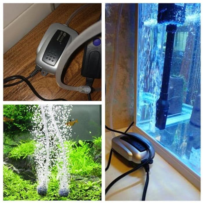 Air1000 Resun Pompa Udara Aerator Aquarium Air Pump Air-1000