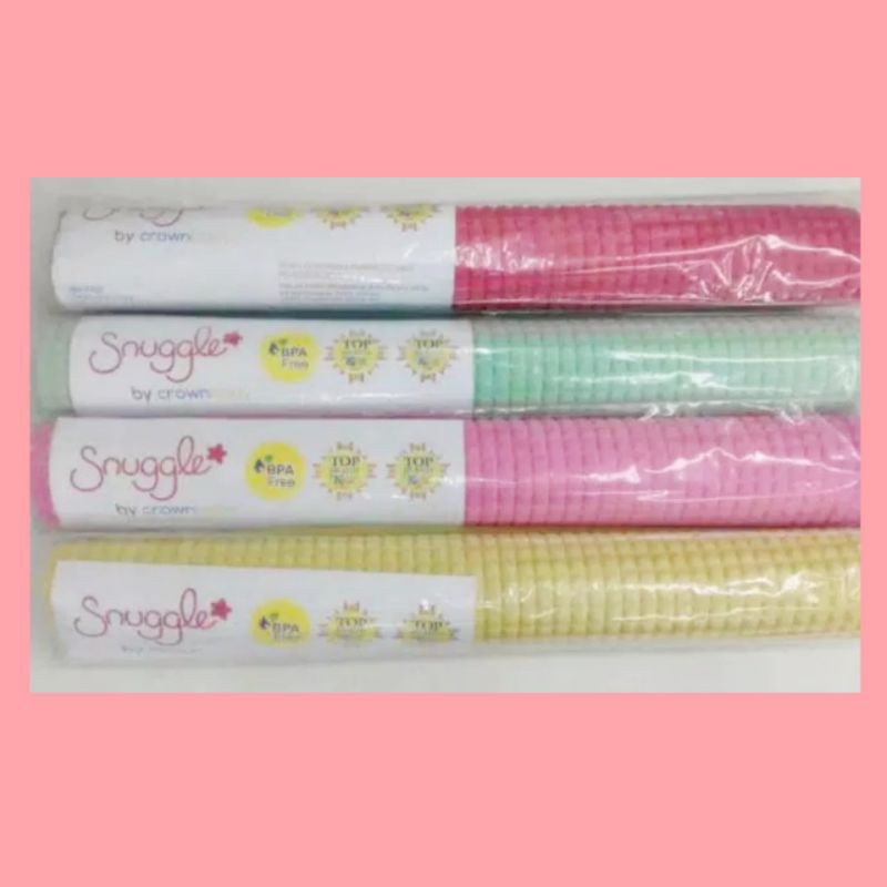 PERLAK POLOS / MOTIF ONDO SNUGLE Perlak Baby Crown Polos Snuggle/Perlak anti ompol crown snuggle polos. sy10