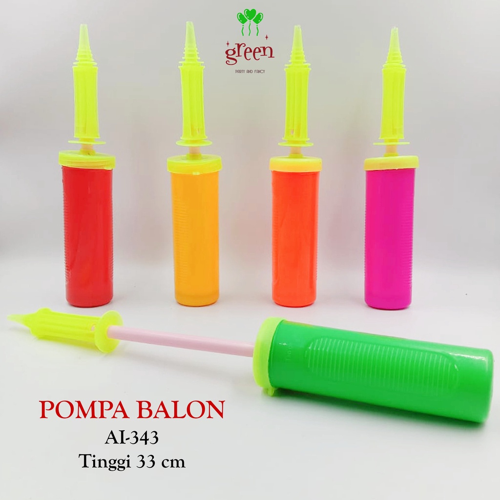 Pompa balon Pompa tangan Pompa balon latex Alat tiup balon