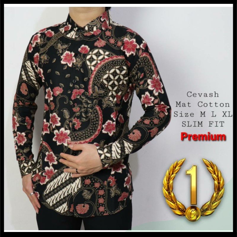 KEMEJA BATIK PRIA COLINDION BAJU BATIK PRIA ELEGAN MEWAH CBL1074