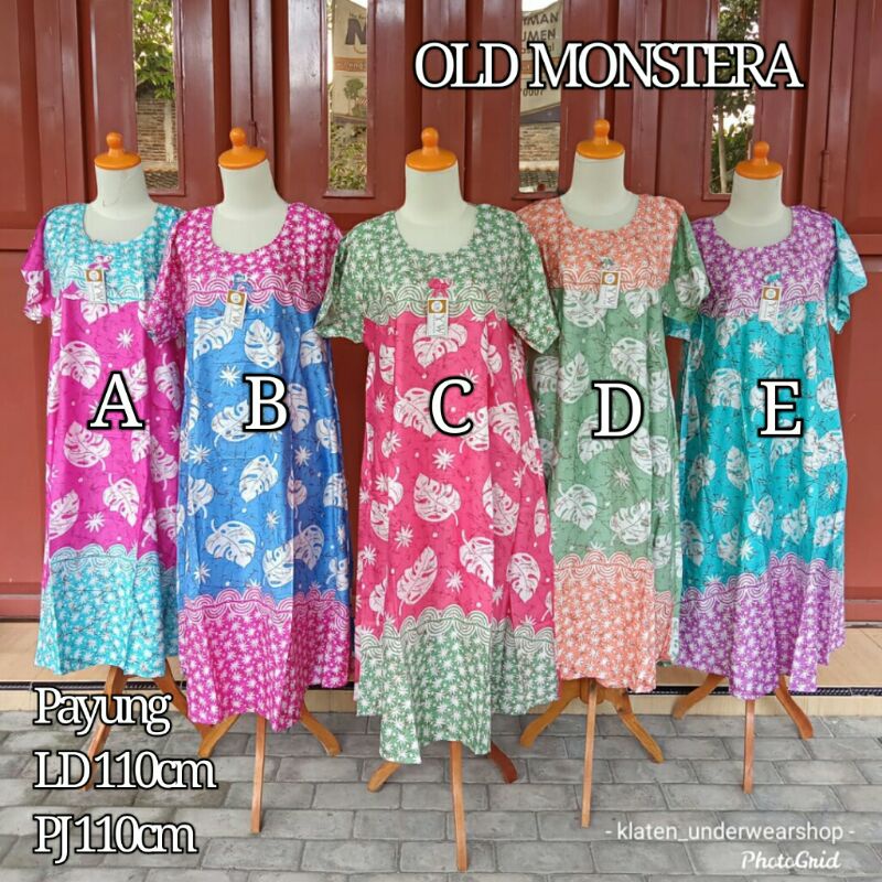 Sale 3pcs daster payung motif batik jogja premium