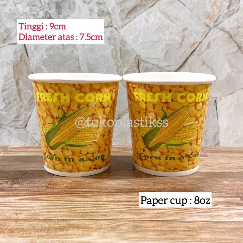 Jual Paper Cup 8oz Gelas Kertas Untuk Jasuke Paper Cup Sekali Pakai Indonesiashopee Indonesia 2283