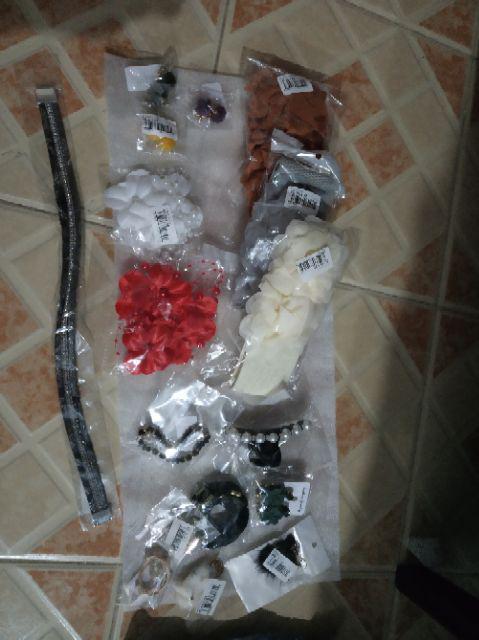 Spesimen Tanaman Kering Gelang Kaca Bola Dandelion Gypsophila Girlfriends Gift