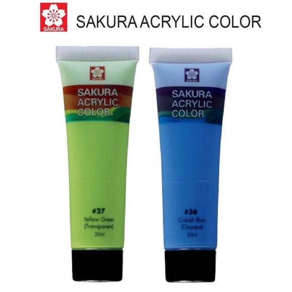 

langsung order saja] Sakura Acrylic Color Paint / Cat Aklirik 20ml