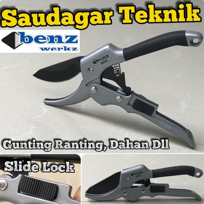 

BISA COD Gunting Dahan Ranting Bunga Tanaman Rumput Benz Werkz PROMOKode 4597