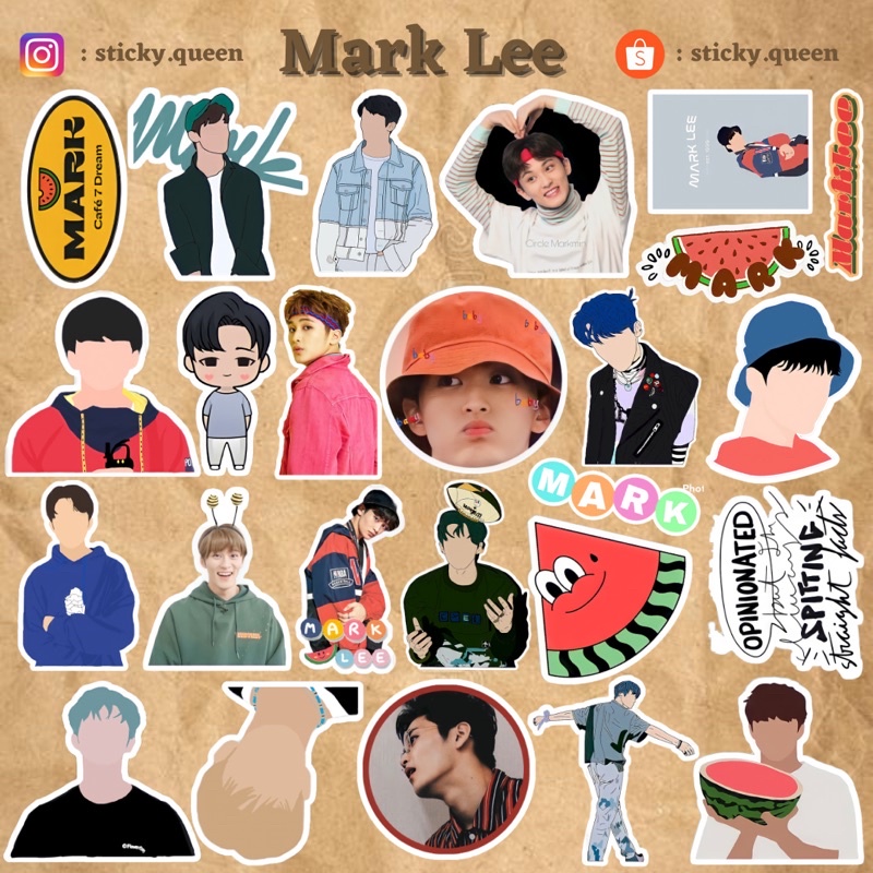 

STICKER TUMBLR MARK NCT