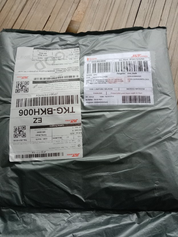 Zola_batik Batik Couple Set Batwing 2543