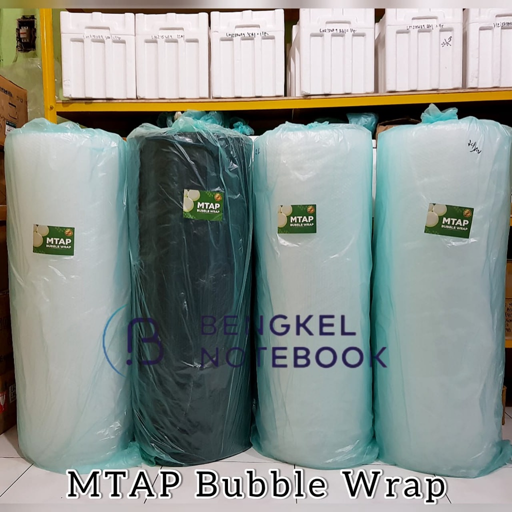 Bubble Wrap Hitam Uk 125cm x 50m Tebal MTap Medan