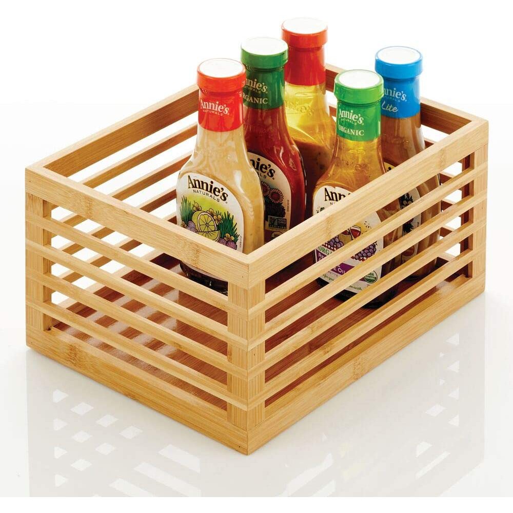 Box Storage Pine Wood / Kitchen Cabinet Pantry Organizer Bin / Eco-Friendly / Multipurpose box W006