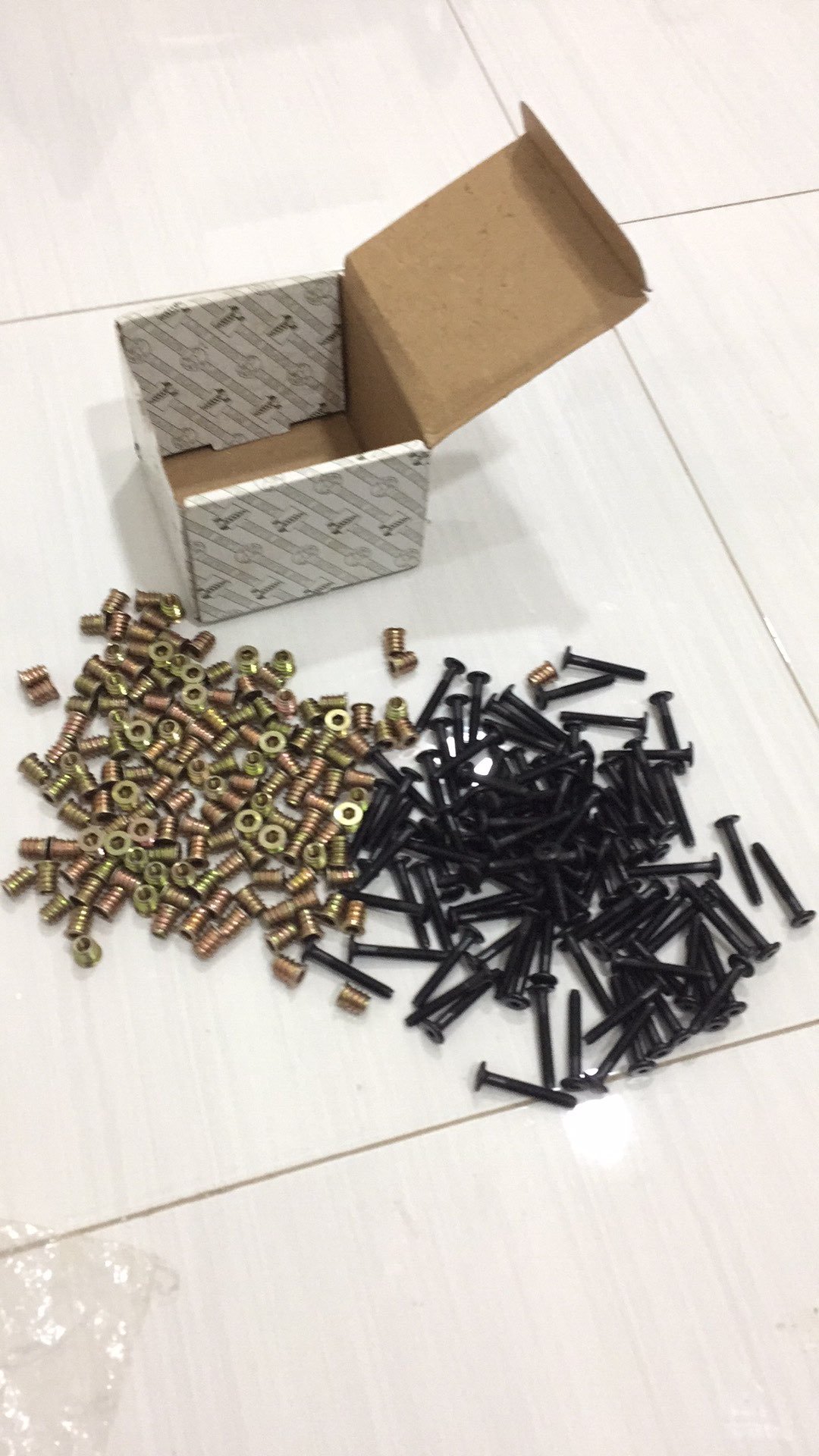 Mur Nanas M6 X 13 Od Besi Kuning Isi 150 Pcs