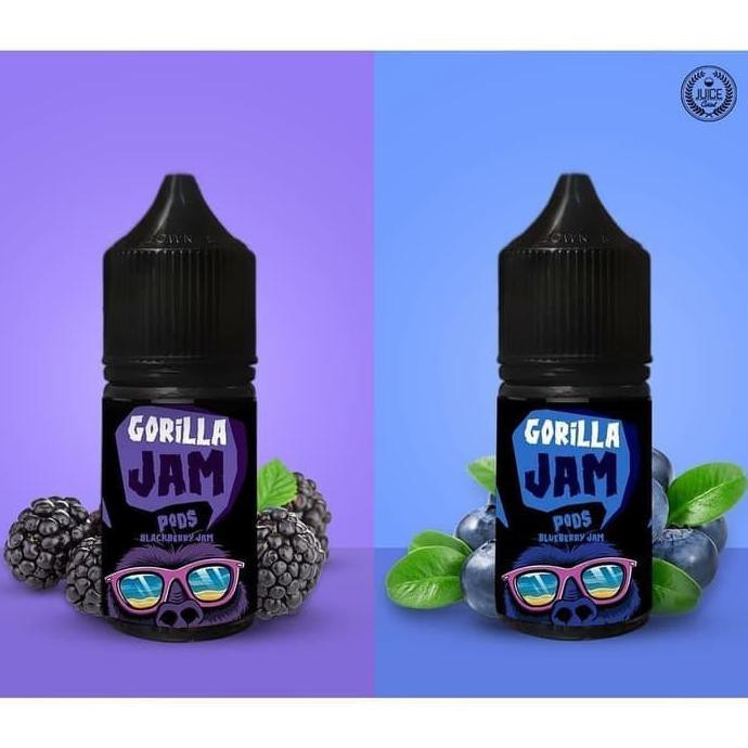 Liquid Gorilla Jam Salt Nic Pods Friendly Series Blueberry Jam