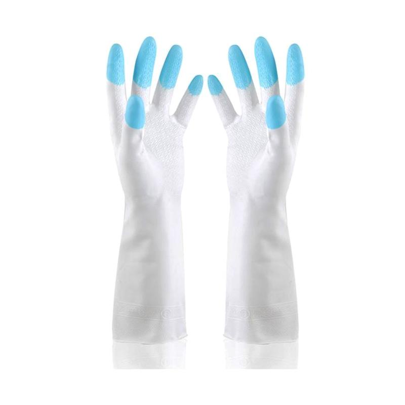Sarung Tangan Karet Untuk Cuci Piring / Sarung tangan Anti Air / Sarung tangan karet cuci piring / Rubber glove- 1 Pasang