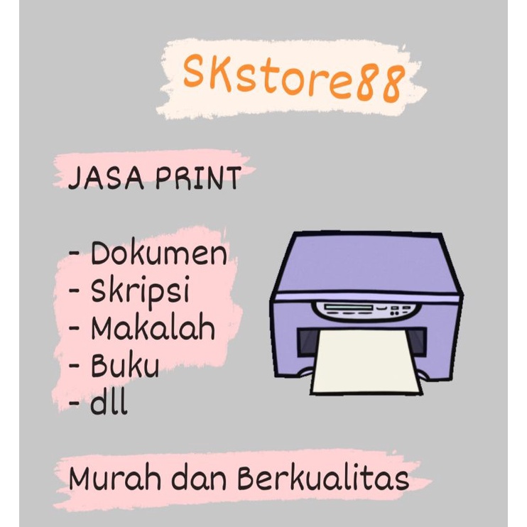 JASA PRINT MURAH HITAM PUTIH DAN WARNA