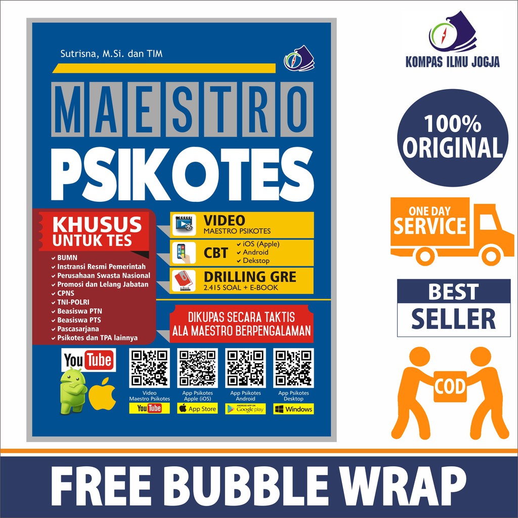 Buku Maestro Psikotes Best Seller Shopee Indonesia