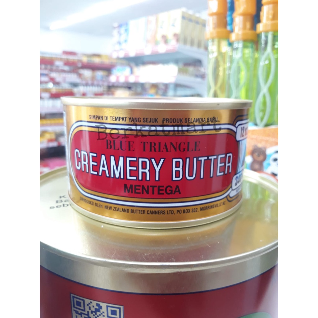 

Blue Triangle Butter 340 Gram Segitiga Biru