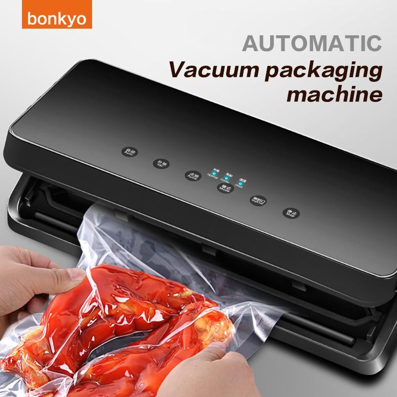 {BISA COD} bonkyo Portable Food Vacuum Sealer - VM2 Vakum Makanan Portable Untuk Makanan Basah dan