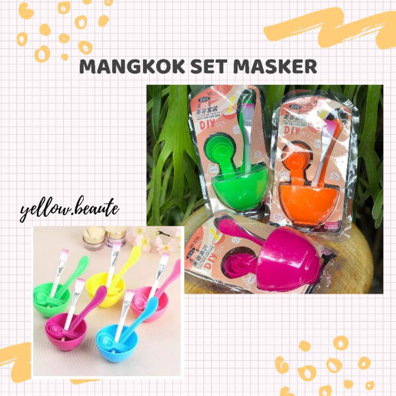 MANGKOK MASKER // SET MANGKOK MASKER