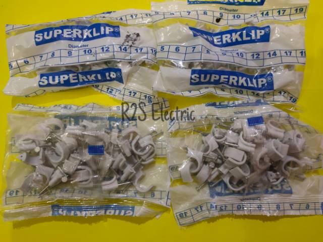 Klem Kabel Murah no 7 , 8 , 9 , 10 , 12 Super Klip / Yoshi