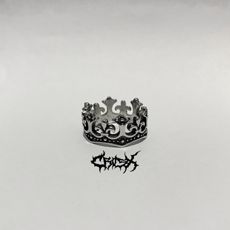 CROWN SILVER RING / ROYAL RING / KNIGHTS RING / CROWN RING / CINCIN MAHKOTA / CINCIN KSATRIA / CINCIN TITANIUM / AESTHETIC RING / CINCIN ESTETIK / CINCIN AESTHETIC / CINCIN PRIA / CINCIN WANITA / CINCIN PRIA WANITA