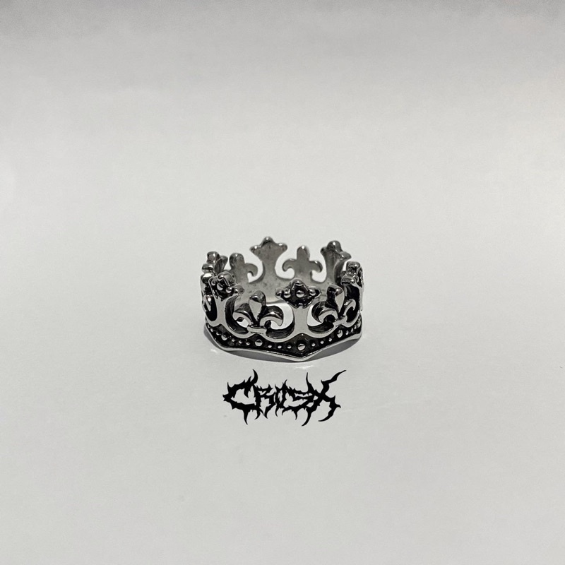 CROWN SILVER RING / ROYAL RING / KNIGHTS RING / CROWN RING / CINCIN MAHKOTA / CINCIN KSATRIA / CINCIN TITANIUM / AESTHETIC RING / CINCIN ESTETIK / CINCIN AESTHETIC / CINCIN PRIA / CINCIN WANITA / CINCIN PRIA WANITA