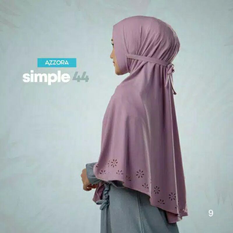 Bergo Tali Simple 44 Azzora Ori