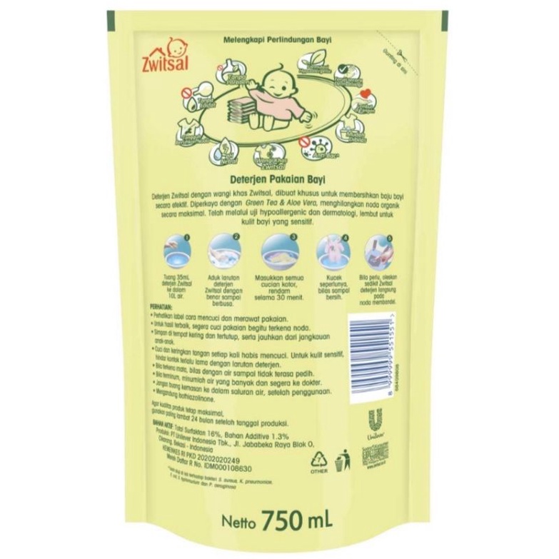 Zwitsal detergent pakaian bayi