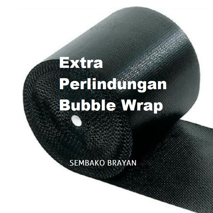 

Extra Perlindungan Bubble Wrap