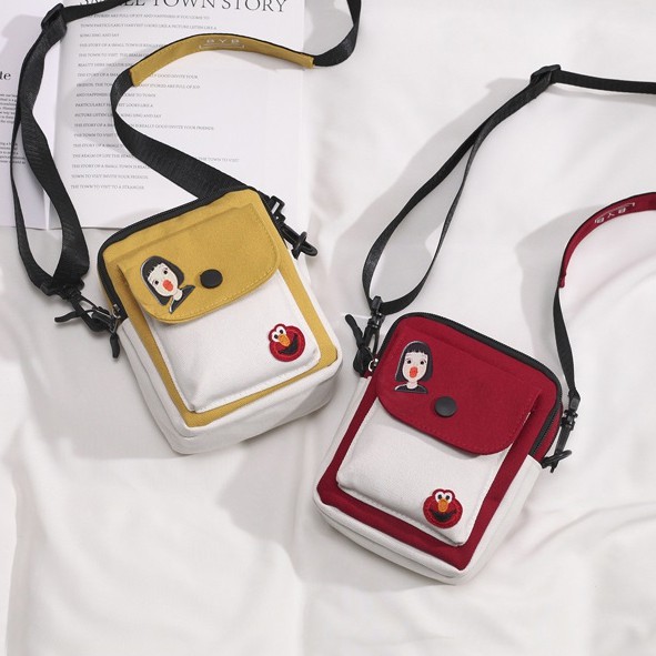 Tas Selempang Mini Elmo Tas Selempang Wanita Terbaru Slingbag Wanita Shopee Indonesia