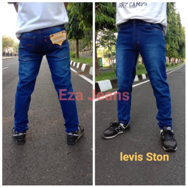 CELANA PANJANG JEANS PENSIL PRIA SIZE 27-38  SLIMFIT COWOK