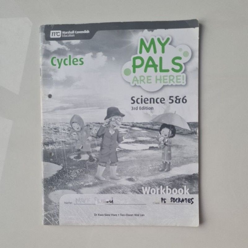 Buku anak MY PALS Are Here  CYCLES Science 5&6 (3rd edition) preloved