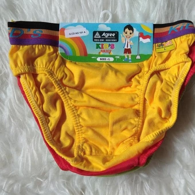 AGREE BOYS Ag101 Ag200 Celana Dalam Anak Laki 3Pcs katun Size M-XXL