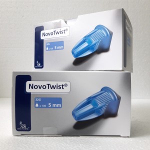 NOVOTWIST JARUM INSULIN 32G X 5MM novotwist Jarum Insulin Novotwist 32G, 5mm / BD microfine ungu