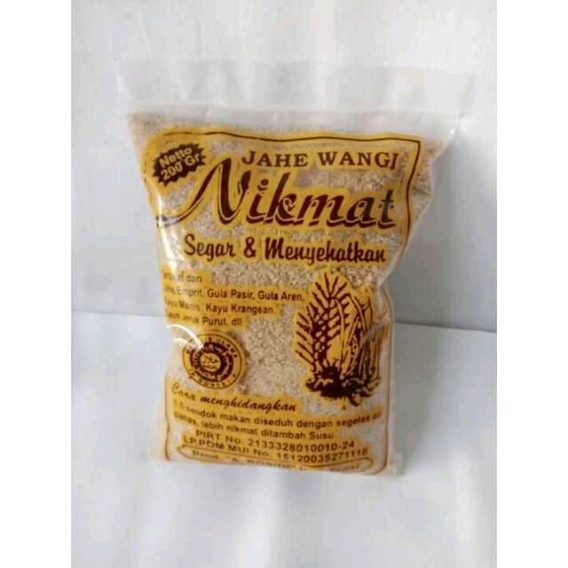 

Jahe Wangi "NIKMAT