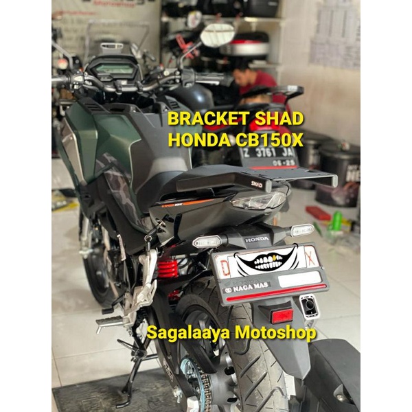 Bracket top box motor Honda CB150X CB150 X original shad bisa pke box givi kappa kmi pannier NCB new