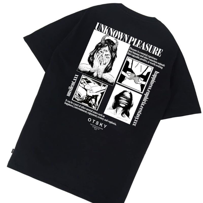 Tshirt Baju Kaos OTSKY Unknown Pleasure