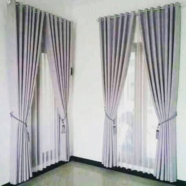 Gorden polos silver/abu muda