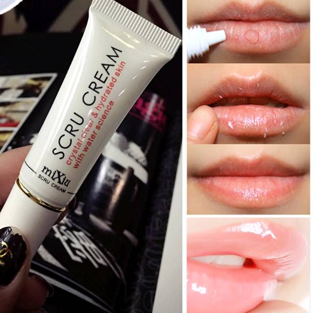 Megasari,cream pelembab bibir kering