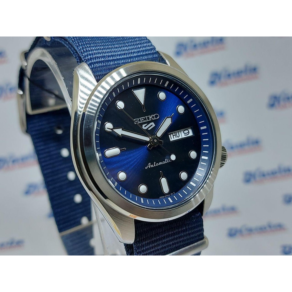 Seiko 5 Sports SRPE63K1 Automatic Blue Dial - Jam Tangan Pria SRPE63