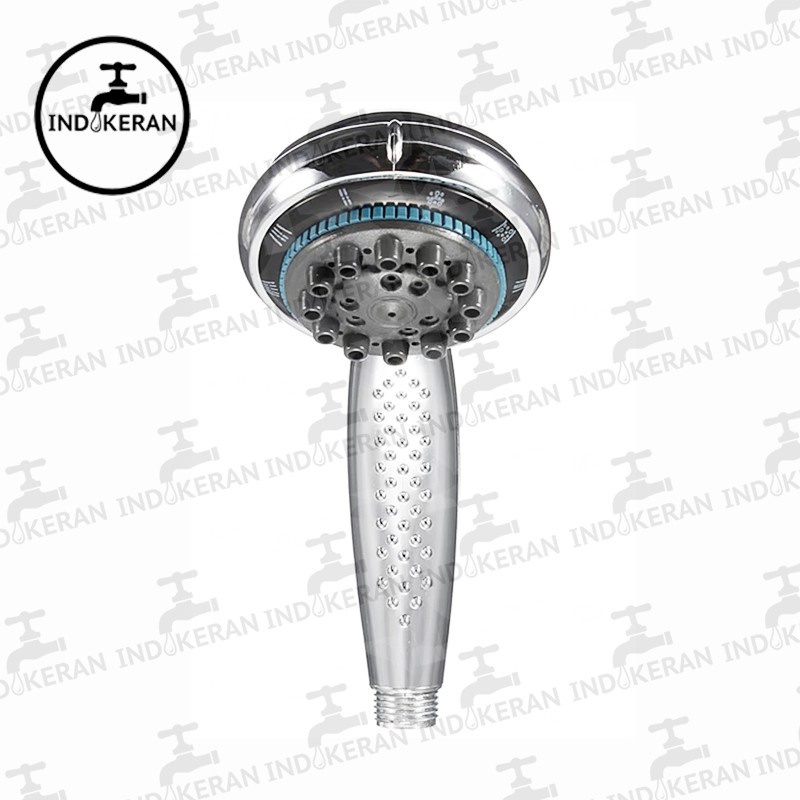 INDOKERAN - Hand Shower Tiang Kepala Bulat - 1/2 Inch -High Quality