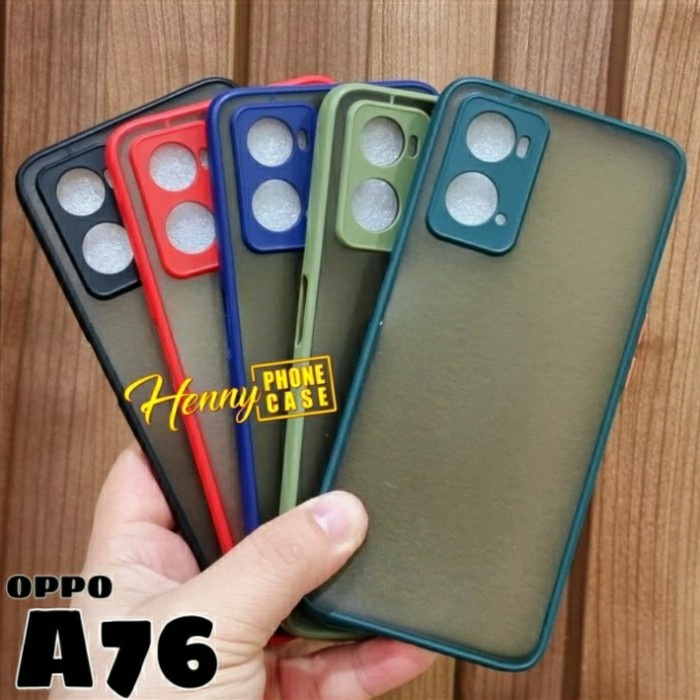 CASE OPPO A96 A76 - CASE MATTE FULL COLOR OPPO A76 OPPO A96