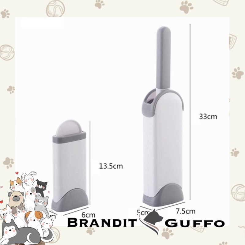 Sikat pembersih bulu anjing kucing ketombe fur pet hair removal brush