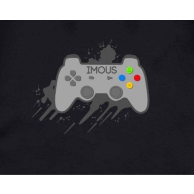 Imous.co T-Shirt Play Game Steak Black