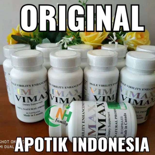 VIMAX ASLI ORIGINAL CANADA - VMAX IZON OBAT PEMBESAR PERMANEN