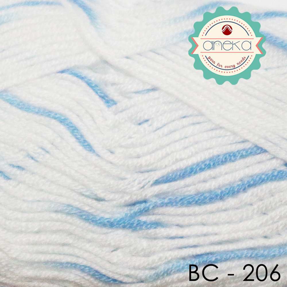 Benang Rajut Katun Bambu / Bamboo Cotton Yarn 3 - 206