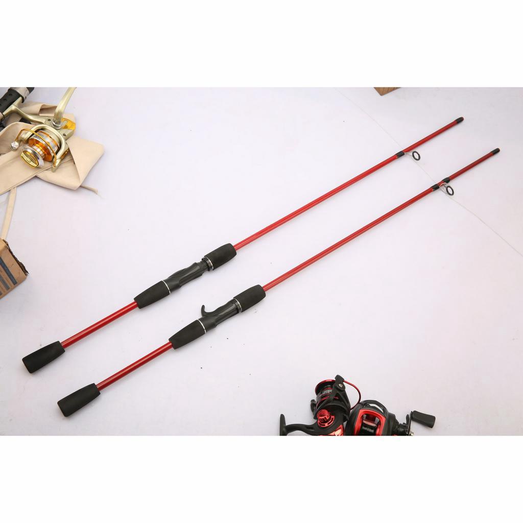 1.65M 1.8M joran pancing  casting Carbon Fiber Spinning Fishing Rod Baitcasting Fishing