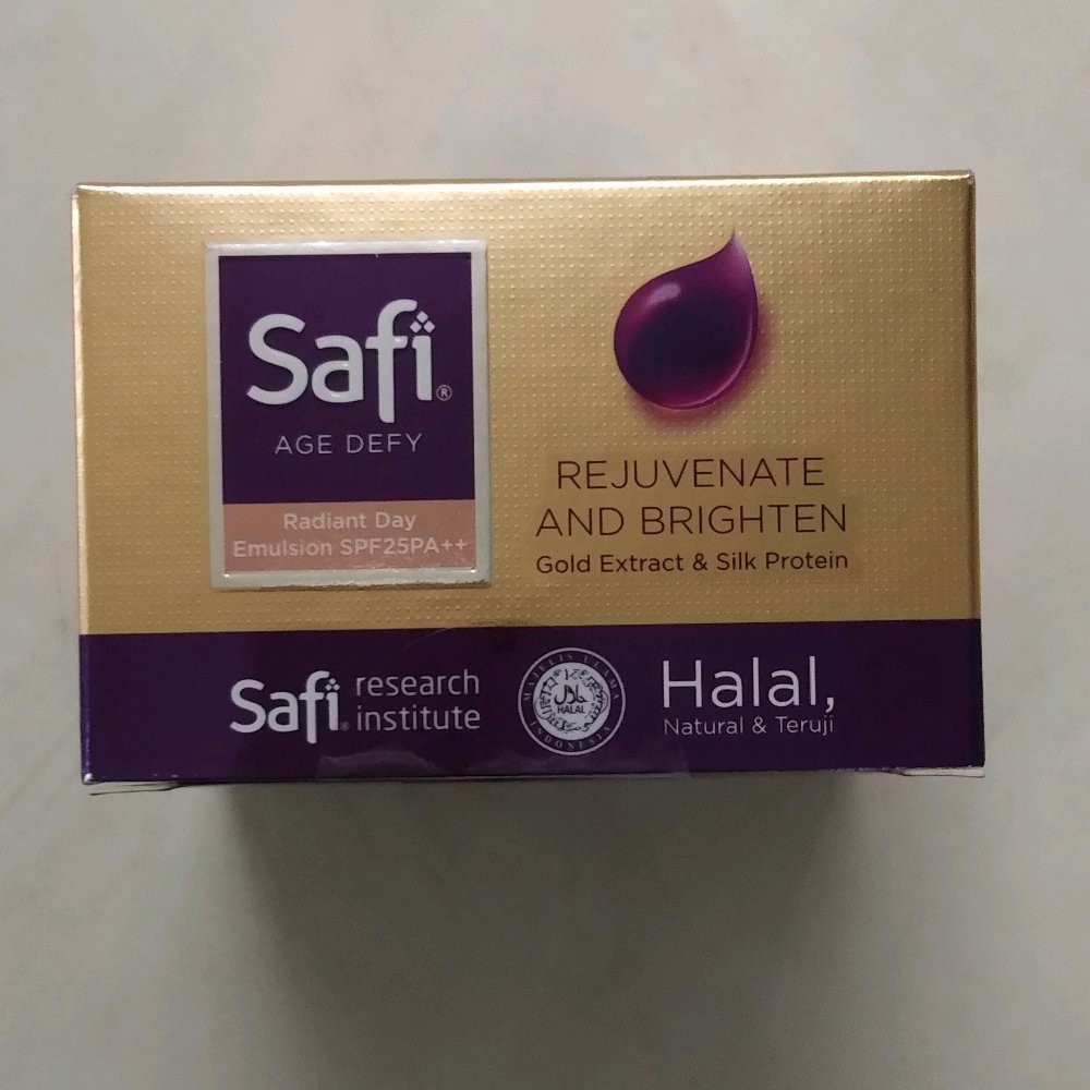 Safi Age Defy Rejuvenate And Brighten Radiant Day 25gr