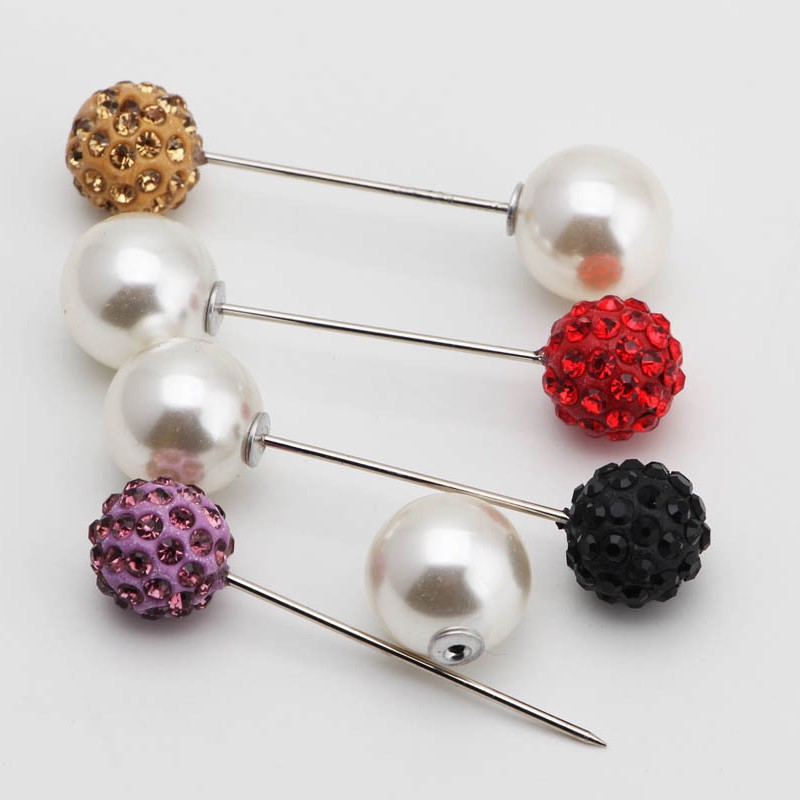 Mutiara Bros Korea bros pearl Brooch pin peniti Berlian Wanita Tuspin Aksesoris Fashion