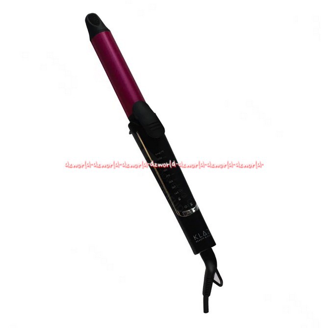 Klaz Pengeriting Rambut alat kriwil blow Kriting rambut Black pink Curl Curling Iron Curly Ikal Klas