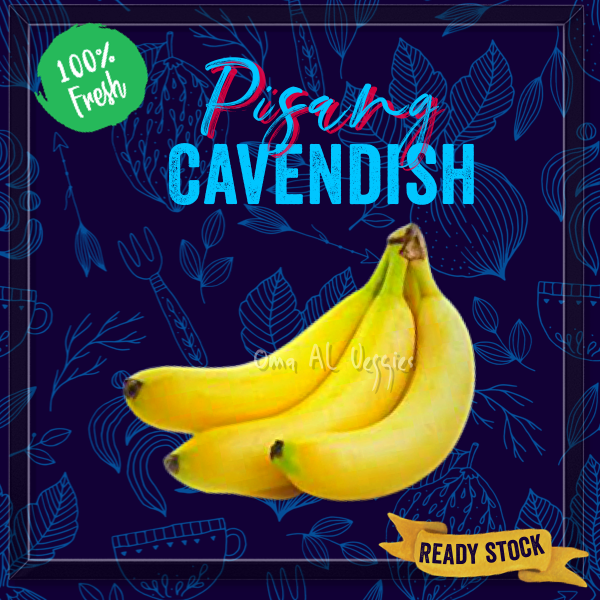 

PISANG CAVENDISH SUNPRIDE SEGAR / FRESH CAVENDISH BANANA Per ± 500 Gr